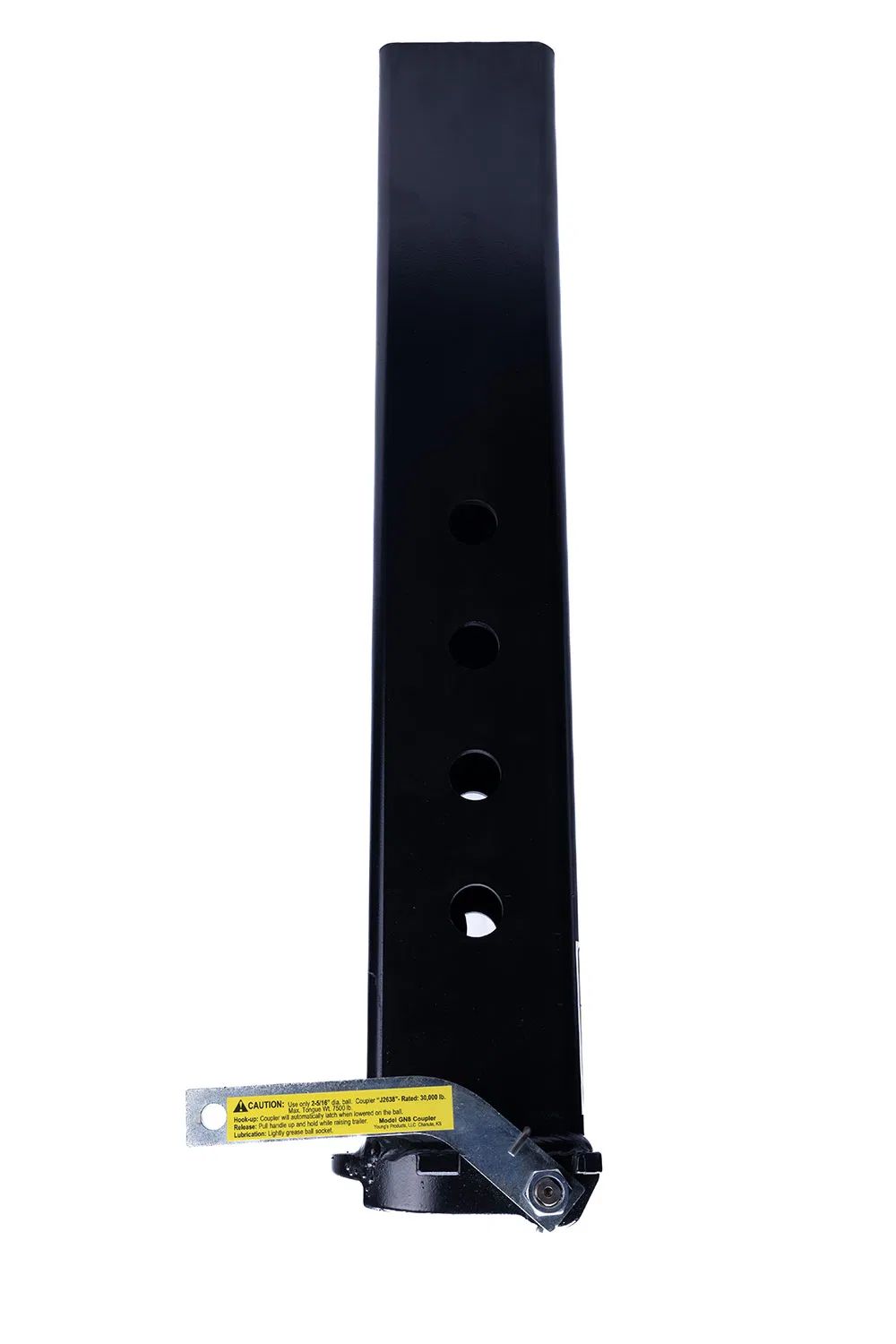 GN3 – POPUP-YOUNGS Gooseneck Trailer Coupler, Adjustable Square Straight 30000 Pound Capacity 2-5/16 Inch Ball For Tr...